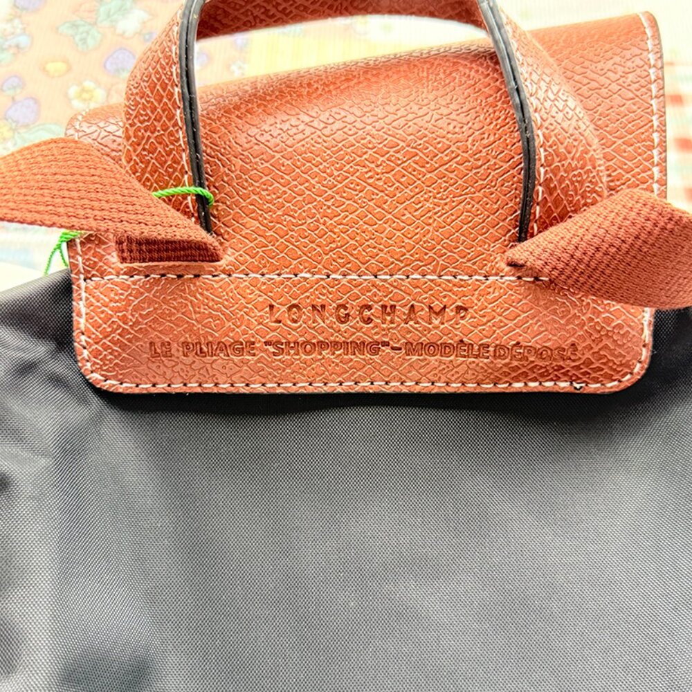 Longchamp Black Foldable Backpack - image 6